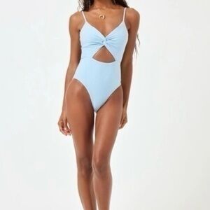 LSpace Kyslee Cut Out One Piece Swimsuit Size XS